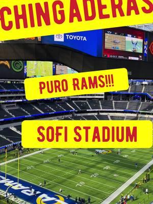 New Episode of Chingaderas @SoFi Stadium @Los Angeles Rams #chingaderas #chingaderas2025 #sofistadium #ramshouse #nfl 