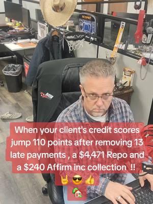 When your client's credit scores jump 110 points after removing 13 late payments, a $4471 repo, and a $240 Affirm collection!!💪🔥 #msicreditsolutions #fyp #creditcard #creditrepair #credit #creditscore #creditrepairservices #creditrestoration #creditcards #financialfreedom #credittips #business #paratiii #fixmycredit #badcredit #crediteducation #goodcredit #money #creditispower #finance #debtfree #fixyourcredit #entrepreneur #realestate #mortgage #studentloans #credithelp #creditreport #businesscredit #creditmatters #creditcarddebt #parati #msicreditsolutions #msicreditgirl #msi #credithelp #parati