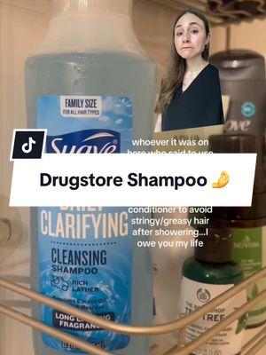 Don’t sleep on a good drugstore shampoo. #shampoo #shampoos #drugstoreshampoo #dermatologist @Nicki Weave 