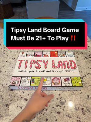 Gotta be careful playing this 😂😭 #tipsyland #boardgame #partygame #ttshop #yearendsale 