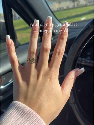 been wanting her for a while now🎀🥹 this is your sign to get a heart nugget ring ✨ #goldjewelry #nuggetring #goldring #jewelry #mexicantiktok #fypシ #paratii 