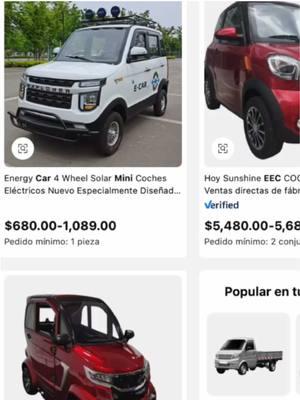 Los carros olinia que son eléctricos y mexicanos se parecen mucho a los carritos baratos de aliexpress #aliexpress #carroelectrico #jacobowong #olinia 