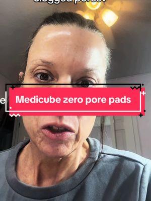 Medicube zero pore pads! #medicube #medicubetiktokshop #medicubezeroporepad #pores #skincare #matureskin #viralskincare #trending #tiktokmademebuyit #tiktokshopfinds #fyp #foryoupage @medicube 