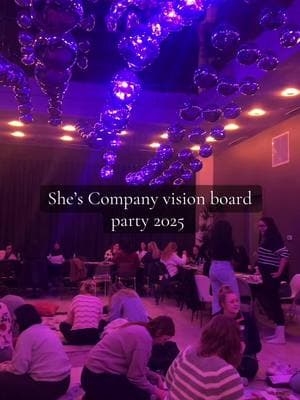 The vibes atw immaculate for the firat @She’s Company 🩷 event of the year 🙌🏼💜 #visionboardparty #shescompany #clevelandevents #soulspacecleveland #soulspace 