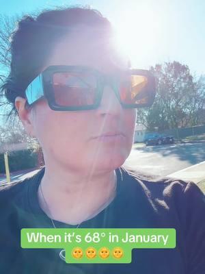 I absolutely love love love this weather!  #california #warmday #sunny #beautifull #weather #beautifulweather #genxtiktokers #68degreesinjanuary #sunnyday 