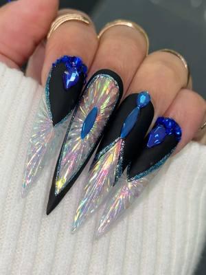 An appropriate Approach for the fresh start of the year, A blast of 2 layers of Aurora glass emboss with our clear texture gel  🔥 Nail Art product at 👉𝐰𝐰𝐰.𝐓𝐢𝐧𝐨𝐕𝐨.𝐬𝐡𝐨𝐩🛍️  • 𝐖𝐇𝐀𝐓 𝐈 𝐔𝐒𝐄𝐃 𝐓𝐎 𝐃𝐄𝐒𝐈𝐆𝐍 ⬇️ 🎨Fuchsia Ice (coming soon) 🎨Aurora Glass: Angel, sunset  🎨Sticky  🎨clear texture gel 🎨Jet Black gel kolor  🎨matte it! & Shine it! topcoat  🎨Blue Pixie Gel 🎨Vo.Tino Art brush  - Ombre Brush - 10mm liner - 7mm detail - Silicone tool 🛍️ SHOP AT 𝐖𝐖𝐖.𝐓𝐈𝐍𝐎𝐕𝐎.𝐒𝐇𝐎𝐏 💎  𝑪𝑹𝒀𝑺𝑻𝑨𝑳𝑺 FROM @DREAMTIMECREATIONS #nailarttutorial #tinovo 