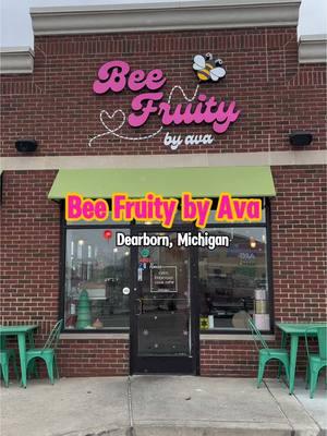 Stopped by Fruity by Ava in Dearborn. This place is SO cute 🥰 and has so many options! I tried the ‘Matcha Made in Heaven,’ a matcha latte with sweet cream cold foam, and it was good! Definitely on the sweeter side.  Location: 22731 Michigan Ave, Dearborn, MI 48124 Cost: $$ Attire: Something cute and Casual 💗 📸- @bxcca.k #detroitfood #metrodetroitrestaurant #dearbornmichigan #dearborn   #detroitfoodie #detroitfoodiefinds  #metrodetroit #metrodetroitfoodie #matchalatte #icedmatcha #dearbornmi #dearbornfoodie 