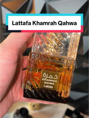 Lattafa Khamrah Qahwa is the best men’s cologne on TikTok. 😮‍💨 #cologne #menscologne #fragrancetiktok #lattafa #khamrahqahwa 