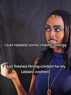 I was trying to be so serious since I'm doing a leblanc cosplay but I needed just ONE video to be a bit more chaotic and what's more chaotic than helluva boss? . #mel #vladimir #noxus #leblanc #katarina #ambessa #arcane #arcaneseason2 #bitemarks #blackcosplayer #arcanecosplay #arcaneedit #helluvaboss #funny #chaotic 