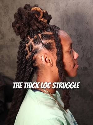 The thick loc struggle 😭  Located in Bowie, MD • • • • #dmvhairstylist #braids #marylandhairstylist #baltimorehairstylist #marylandhairstylist #invisiblelocs #mensbraids #dmvropetwists #caymoneistyles #dmvbraider #retwistandstyle #locstyles #hairtutorials #ropetwists #womanwithlocs #dmvretwistandstyle #starterlocs #starterlocjourney #locstyles #locextensionsdmv #dmvlocs #dmvloctician #loctransformation #locsmithing #dmvlocstylist #dmvbraider #twostrandtwist #twostrandlocs #coilmethod #loccoils #healthylocs #locextensions 