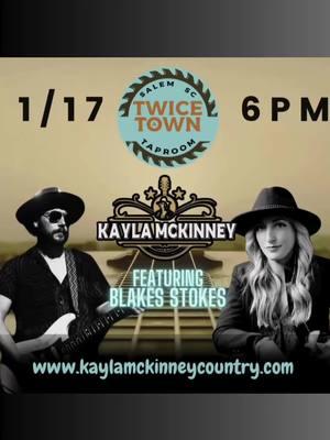 Nashville recording artist and songwriter Kayla McKinney is bringing her heartfelt tunes to the stage, featuring the incredible Blake Stokes on guitar! 🎸 It's going to be a night of soulful melodies, amazing music, and good vibes. ✨ Show starts at 6 PM 📍 Twice A Town Taproom, Salem, SC Grab a drink, bring your friends, and enjoy a night of live music you won’t want to miss! #KaylaMcKinney #BlakeStokes #LiveMusic #NashvilleArtist #TwiceATownTaproom #SalemSC #Songwriter #CountryMusic #LivePerformance #SupportLiveMusic #January17 #FridayNightVibes #MusicLovers #TaproomVibes