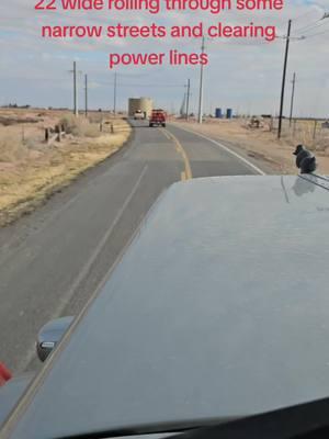 Don't mind us folks, we're just rolling through your town 😎. #teamwork #itswhatwedo #gaspatch #oilfield #veteran #hoodlife #largecar #oversize #ivyboys #southerntransport #peterbilt #bluecollar #texas #fyp 