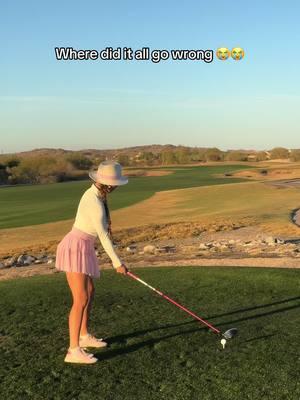 I screamed and cried after this shot 😂  - - #fail #fails #golffail #beginnergolfer 