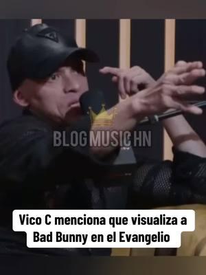 Vico c menciona que visualiza a Bad Bunny en el Evangelio #reggaeton #trap #hiphop #rap #generourbano #vicoc #badbunny #arielflores668 #forastero668 