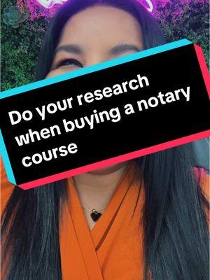 Do you research before buying any loan signing course!!! #notaryirene #notary #notarypublic 