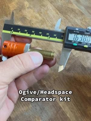 A better case measurment kit  #shortactioncustoms #headspace #longrangescience #reload #precisio #longrange #longrangeprecision  @markgor08 