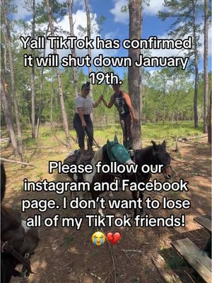 If this really happens I will be so lost without yall 😭💔 follow on instagram and Facebook 😭🫶 #trailtwats 