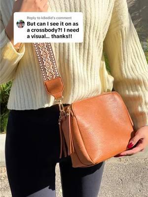 Replying to @k8edid Hope this is helpful!✨ #replytocomments #comment #crossbodybag #shoulderbag #tiktokmademebuyit #shopping #spotlightfinds #winterfashion #giftideas #gift #losangeles #sugubag 