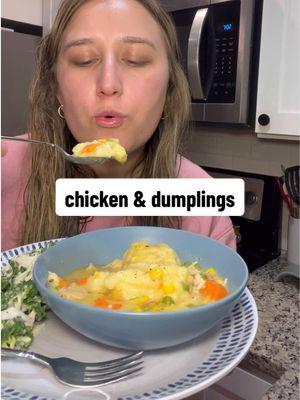 one of my fave dinners #dishupdinner #dinnertime #cookwithme #eatwithme #DinnerIdeas #chickenanddumplings 