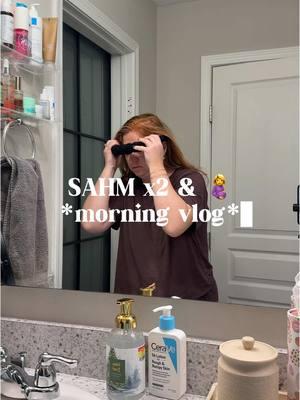 that 5:30 am alarm is so daunting but I feel sooo much better after that workout!! 🙌🏻🤰  Sahm morning vlog, #morningvlog #sahm #sahmlife #morningmotivation #5ammorningroutine #earlymorningworkout #morning #momoftwo #pregnant #secondtrimester 5am morning routine, mom morning with kids, pregnant morning routine