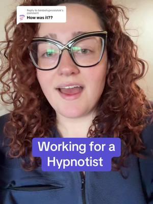 Replying to @bimbohypnosistok #work #job #bestjobever #hypnosis #hypnotism 