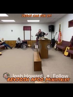 #Jesus can #fix it #afcoministries #preach #christiantiktok #bikerpastor #church 