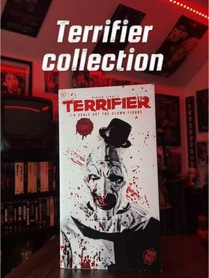 Starting to get a lot more art stuff 😅🔥 ….. #horror #horrortok #horrorcollection #horrorcollector #arttheclownterrifier #terrifier #terrifier3 #horrormovies 