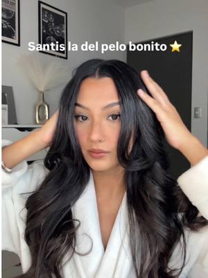 Santis la del pelo bonito 💖 tips para que te crezca bonito #pelo #pelolargo #belleza #tipsdebelleza #pelomaltratado #beauty #tutorial 