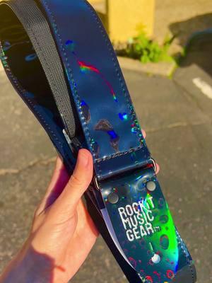 Lots of one off straps are dropping this year, I am back making all guitar straps and the options are about to get ridiculous. 😈😈😈 #holographic #guitarstrap #guitarplayers #handmade