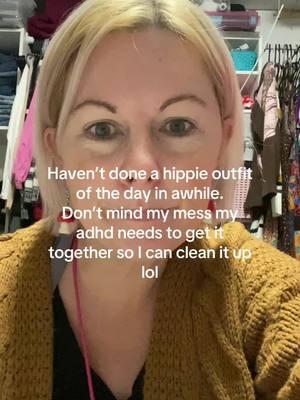 Happy hippie Wednesday/Thursday lol. Took Wednesday forgot so now I’m posting today. Oh well lol. Tomorrow (Friday) is pj day at school(work) so tomorrow is ok day for me. #fyp #foryourpage #hippie #hippietok #hippiestyle #hippielife #hippievibes #hippiemom #✌️☮️♥️ 