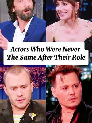 Actors Who Were Never The Same After Their Role. #actor #dakotajohnson #adrienbrody #johnnydepp #1min