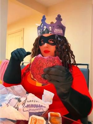 "Ms. Incredible 2nd BK Wednesday Food Review" (Half Ok Half Not The Best Burger,Sweeter Than Normal,Bun Is Spongey Feel Texture,Edible & Tolerable,It’s Alright,For A One Time Try) #Fyp #TikTokQueen #TikTokInfluencer #Singer #DanceChoreographer #Dancer #Choreo #Chroeography #Dance #Sing #FoodReview #Challenge #Msincredible #ElasticGirl #Msincrediblecosplay #Theincredibles #Movies #Halloween #Costumes #HalloweenCostumes #Fun #Masks #BurgerKing #BK #Burgers #Fries #Nuggets #BKFood #BurgerKingFood #TikTokFyp #TikTokStar #TikTokViral #TikTokPromote #Music #Songs #Beyonce #Tyrant #WhyDontYouLoveMe #Celebrities #CurlyHair #BrownEyes #WednesdayAddams #WednesdayBurger #WednesdayMeal #WedneadayFood #PuertoRican #Latina #BabyDoll #Boss #AdamsFamily #HalloweenTikTok #Purple #PurpleBurger 