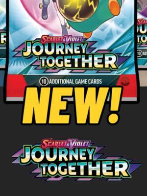 NEW! S&V: Journey Together SV9 [JTG] #journeytogether #pokemon #pokemontcg 