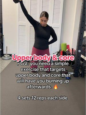 Upper body and core exercise #gymrat #fitnesslover #gymjunkie #homeworkout  #upperbodyworkoutforwomen #upperbodyworkouts #upperbody #upperbodyexercises #workouttips #gymtips #fitnesstips