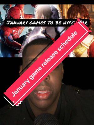 January game release schedule. #GamingOnTikTok #gamers #gaming #humanwithin #donkeykong #sniperelite #dynastywarriors ##xbox##ps5