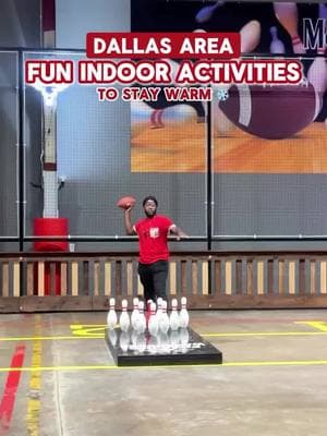 DFW Indoor Things to Do 🥰 I know for me personally it’s difficult to stay active when it’s cold outside BUT there are so many fun gems in DFW that will help you stay warm & moving your body! Here are some of my favorites! 🎳 Bowling mixed with football @fowlingdfw 🧗🏽‍♀️ @dallasboulderingproject has something for everyone with bouldering, yoga, and a gym 🏏 Play Cricket at @sixescricketus 👾 Intense Minigames @activategames 🏓 @playkout virtual Pickleball + pickleball inspired workouts  🪂Aerial Silks @thelonestarcircus Plus some of these are actually available with @classpass which makes it easy to explore all kinds of fitness classes! Comment “Link” and I’ll send you my full list of the Best Active Things to Do in Dallas TX for Couples + class pass sign up link to get one month free 💪🏽 #fitnessintexas #workoutandplay #activetexas #texasadventures #playintexas #travelfittexas #texasworkout #getfitandtravel#dallasworkout #dallasblog #dallasbloggers #fitnessdallas gyms in Dallas