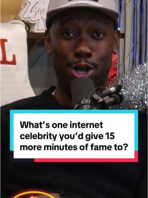 What’s one internet celebrity you’d give 15 more minutes of fame to?😂 #lamornemorris #therizzler #chocolaterain #funny 