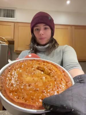 Rum cake for dinner because why not ya know #stressbaking #cake 