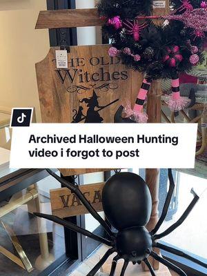 Enjoy this archived Halloween hunting video I forgot to post 🥲 I can’t wait to go Halloween hunting again come June!!! 🎃  #halloween #halloweenhunting #homegoods #homegoodshalloween #codeorange #fyp 