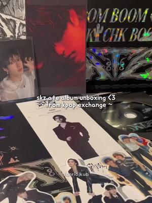 skz ate album unboxing <3 | tysm @KPOP EXCHANGE for this album!! | #sanriojkub #kpop #asmr #unboxing #desksetup #kpopdesk #skz #straykids #kpopalbum #photocard 