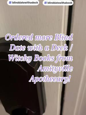 #blinddatewithabook #blinddatewithadeck #amityvilleapothecary #witchybooks #tarot #oraclecards #creatorsearchinsights #witchtok #tts #tiktokmademebuyit  #tiktokshopaffiliate #mysterybook #mysterydeck 