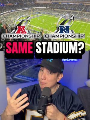 Same day, SAME STADIUM, SAME RESULTS?! 🏆⚡️ #larams #lachargers #samestadium #sofi #NFLPlayoffs #playoffs #nfl #nflnews #losangelesfires #lafires #nflmike 