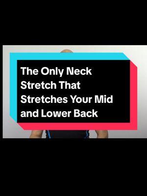 The Only Neck Stretch That Stretches Your Mid and Lower Back #neckstretch #backpainrelief #posturecorrection #flexibility #painrelief #healthtips #stretchingexercises #mobility #wellnessroutine #SelfCare 