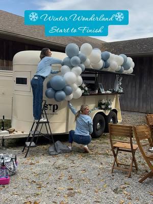 It’s all in the details, and this photoshoot had them all ❄️🩵🤍 Pearls, bows, and cocktails 🍸 what more could a girl ask for 🩵🤍 #winterwonderland #winterwonderlandtheme #winterparty #balloondecor #balloongarland #partyideas  