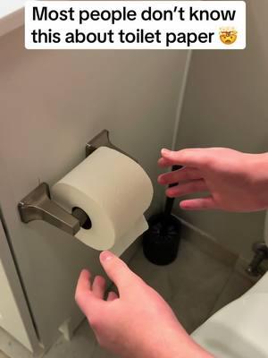 I wish more people knew this about toilet paper #waitforit #noway #safety #lifehacks 