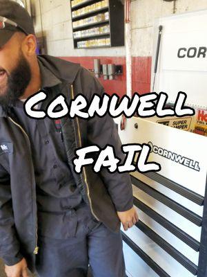 Cornwell failed the test bub, time to get a new box @mauricesharp3  #fail #challenge #cornwell #tool #toolbox #snapon #matco #racing #funny #closecall 