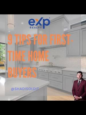 🏡 Ready to take the first step toward homeownership? Here are 9 essential tips every first-time homebuyer needs to know! Shadi Sobh  EXP REALTY 📞 313-676-2546 📧 Sasobh2@gmail.com #Dearborn #DearbornHeights #Detroit #Livonia #Canton #Westland #GardenCity #Redford #Southfield #Taylor #AllenPark #LincolnPark #Wyandotte #Romulus #Melvindale #Plymouth #Novi #FarmingtonHills #Inkster #OakPark