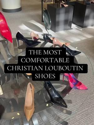 comment your most comfortable louboutins! #designershoes #designerheels #christianlouboutin #louboutinshoes #comfortablelouboutins #comfortableheels #redbottoms 