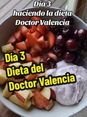 Día 3 Haciendo la dieta del Doctor Valencia #valenciadiet #valencialifestyle #doctorvalencia #drvalencia #drvalenciadiet #dietavalencia 