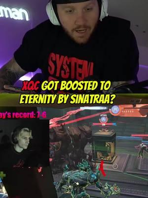 Xqc got carried to eternity by Sinatraa? #timthetatman #xqc #sinatraa #xqcclips #marvelrivals #overwatch2 #gaming #fyp 